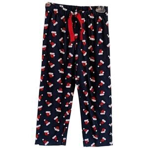 Old Navy Santa Hat PJ Pants